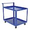 Vestil Steel Service Cart, 2 Shelves, 28 x 40, Steel, 1000 lb Load Capacity, 2 Shelves, 27.875" W SCS2-2840 - alternate 1